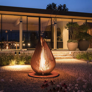 Garten-Feuerstelle / Holz