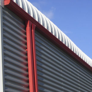 Regenwasser-Fallrohr / extrudiertes Aluminium