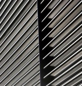 Edelstahl-Fassadenverkleidung / verzinkter Stahl / aus Zink-Aluminium / aus vorlackiertem Aluminium