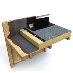 Asphaltabdichtung für Dachterrassen