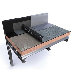 Asphaltabdichtung für Dachterrassen