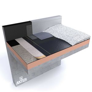 Asphaltabdichtung für Dachterrasse 1