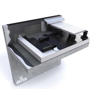 Asphaltabdichtung für Dachterrasse 1