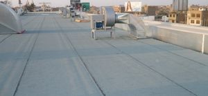 Asphaltabdichtung für Dachterrasse 1