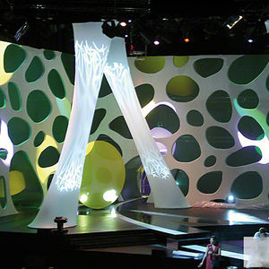 Aluminium-Spanndecke