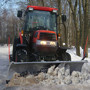 Schneepflug mit Hydraulikmotor