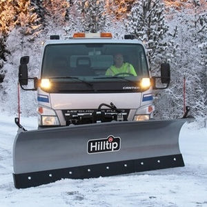 Schneepflug mit Hydraulikmotor