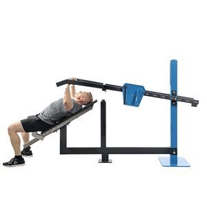 geneigte Brustpressbank Fitnessgerät