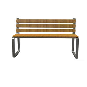 Bank für den öffentlichen Raum / minimalistisches Design