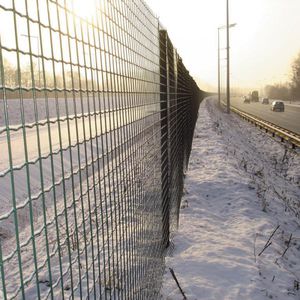 Zaun / geschweißter Maschendraht 1