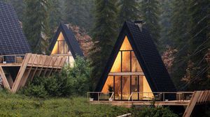 Bungalow-Stil-Haus 1