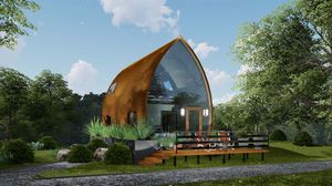 Bungalow-Stil-Haus 1