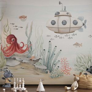 Marine-Stil-Tapete 1