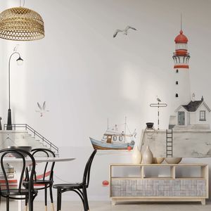 Marine-Stil-Tapete 1