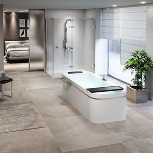 freistehende Badewanne / aus Acryl
