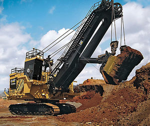 Bagger auf Raupen / Kabel / für Baustellen / elektrisch