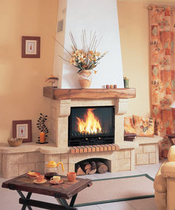 Holzkamin 1