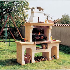 Holz-Gartengrill