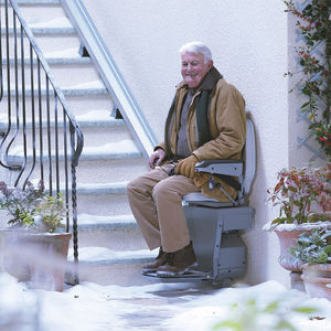 Treppenlift für Außenbereich