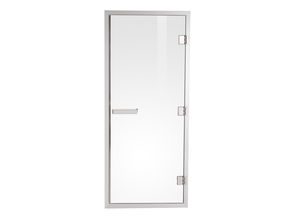 Tür für Innenbereich / Schiebe / Holz / Glas