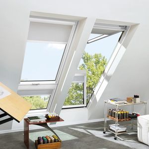 Aluminium-Dachbalkonfenster 1