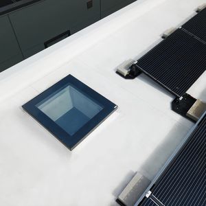 Oberlicht für Dachterrasse 1