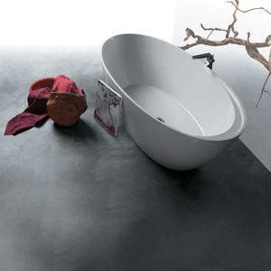 ovale Badewanne