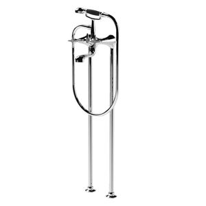 Mischbatterie für Duschen / für Badewanne / freistehend / wandmontiert