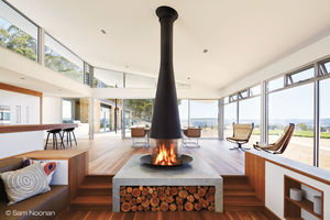 Holzkamin 1
