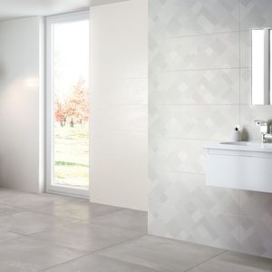 Badezimmer-Fliesen / Wand / Feinsteinzeug / Motiv