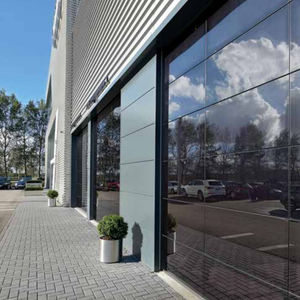 sektionale Industrietore / Aluminium / automatisch / wärmeisoliert