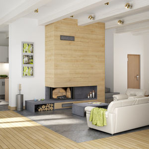 Geschlossene Feuerstelle / Holz