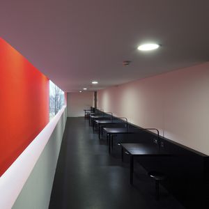 Linoleum-Bodenbelag / rutschfest / schalldämpfend / antibakteriell