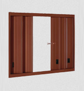 faltbare fensterläden / Aluminium / für Fassaden