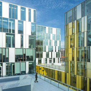 Vorhangfassade / freitragende Struktur