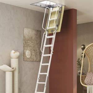 halbgewendelte Treppe