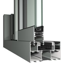 Tür-Schiebetürbeschlag / für Fenster / Metall