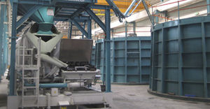 mobile Betonmischanlage