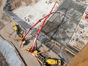 mobile Betonpumpe