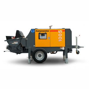 Betonpumpe auf Sattelschlepper