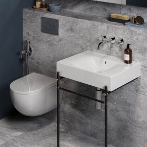 Waschbecken-Unterbau / Metall