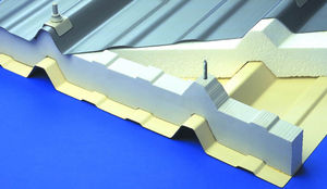 thermische Isolierung / aus Polystyrolschaum / für Metalldach / für Dächer