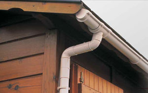 PVC-Regenrinne 1