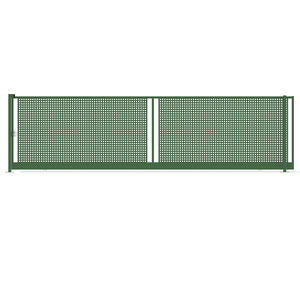 Schiebetore / verzinkter Stahl / pulverbeschichteter Stahl / Lochblech