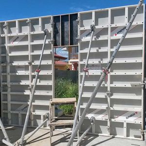 Modulschalung / Polypropylen / Aluminium / für Wand