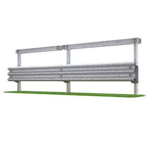 Leitplanke / verzinkter Stahl