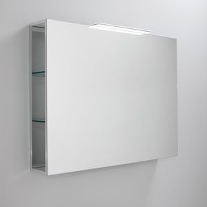 Badezimmerschrank mit Spiegel / mit integrierter Beleuchtung