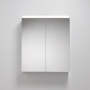 Badezimmerschrank mit Spiegel / mit integrierter Beleuchtung