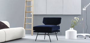 moderner Kaminsessel 1