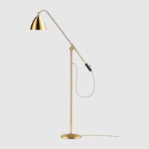 Bodenlampe / modern / Messing / verstellbar
